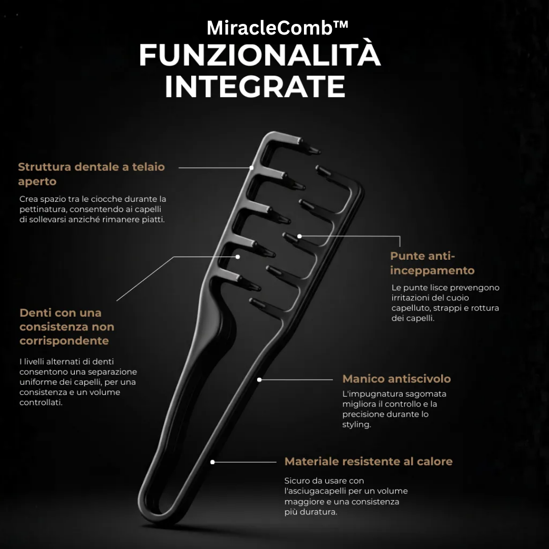 MiracleComb- Spazzola Texturizzante