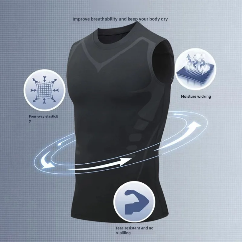 ManShapeX™ canotta modellante/compressiva