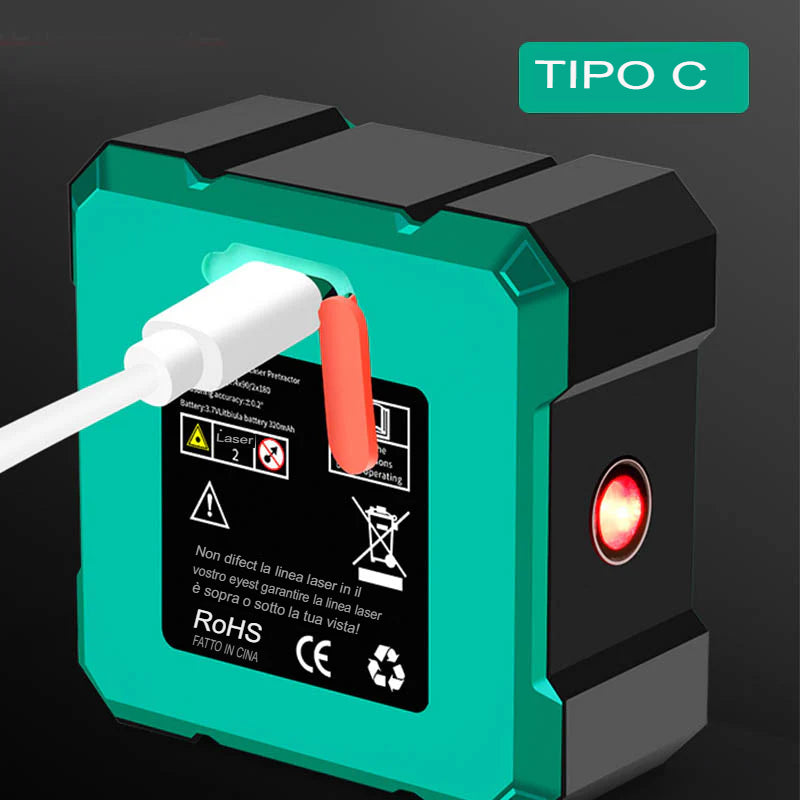 Fix&Go Misuratore angolare digitale magnetico con laser elettronico